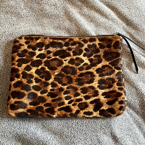 Banana Republic Handbags - Banana Republic Calf Hair Clutch